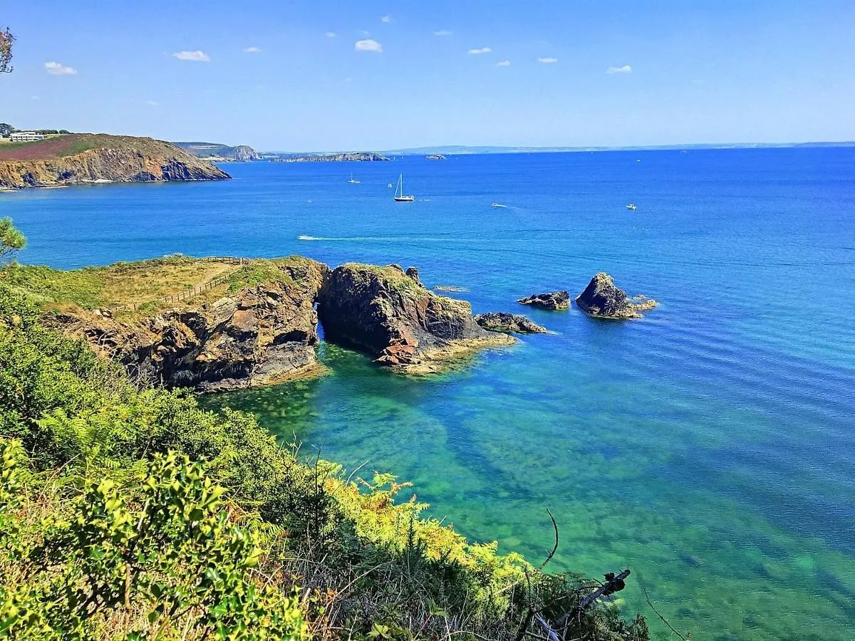 Maison Recente A 200M De La Plage Avec Terrasse Vue Mer A Crozon - Fr-1-370-37 Βίλα Σπίτι διακοπών
